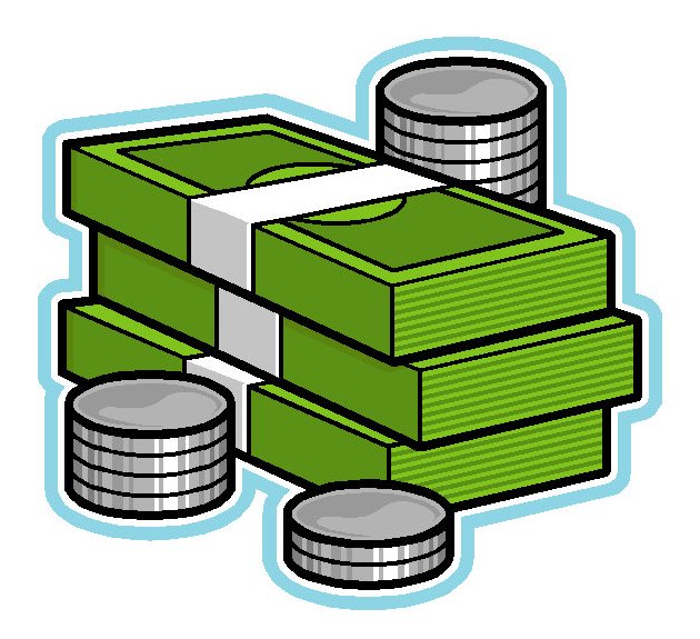 Stack of Money Illustration